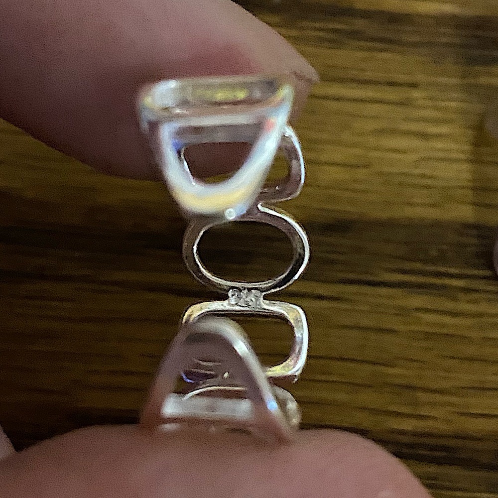 STERLING SILVER MINIMALIST RING SET - Picture 8 of 13